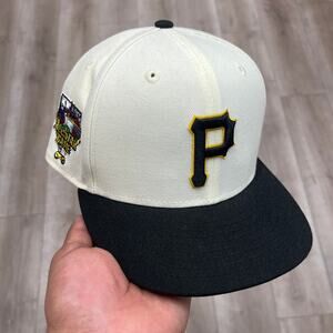 New Era Pittsburgh Pirates hat Cap 2004 All Star Game Patch size 7 1/4